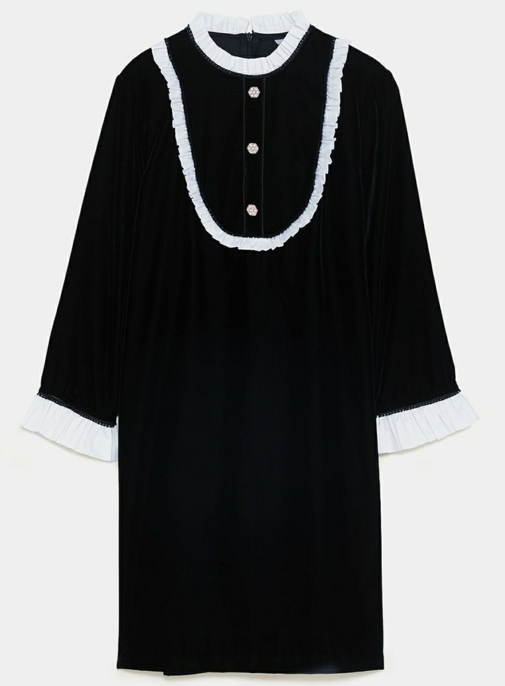 Zara Velvet Dress